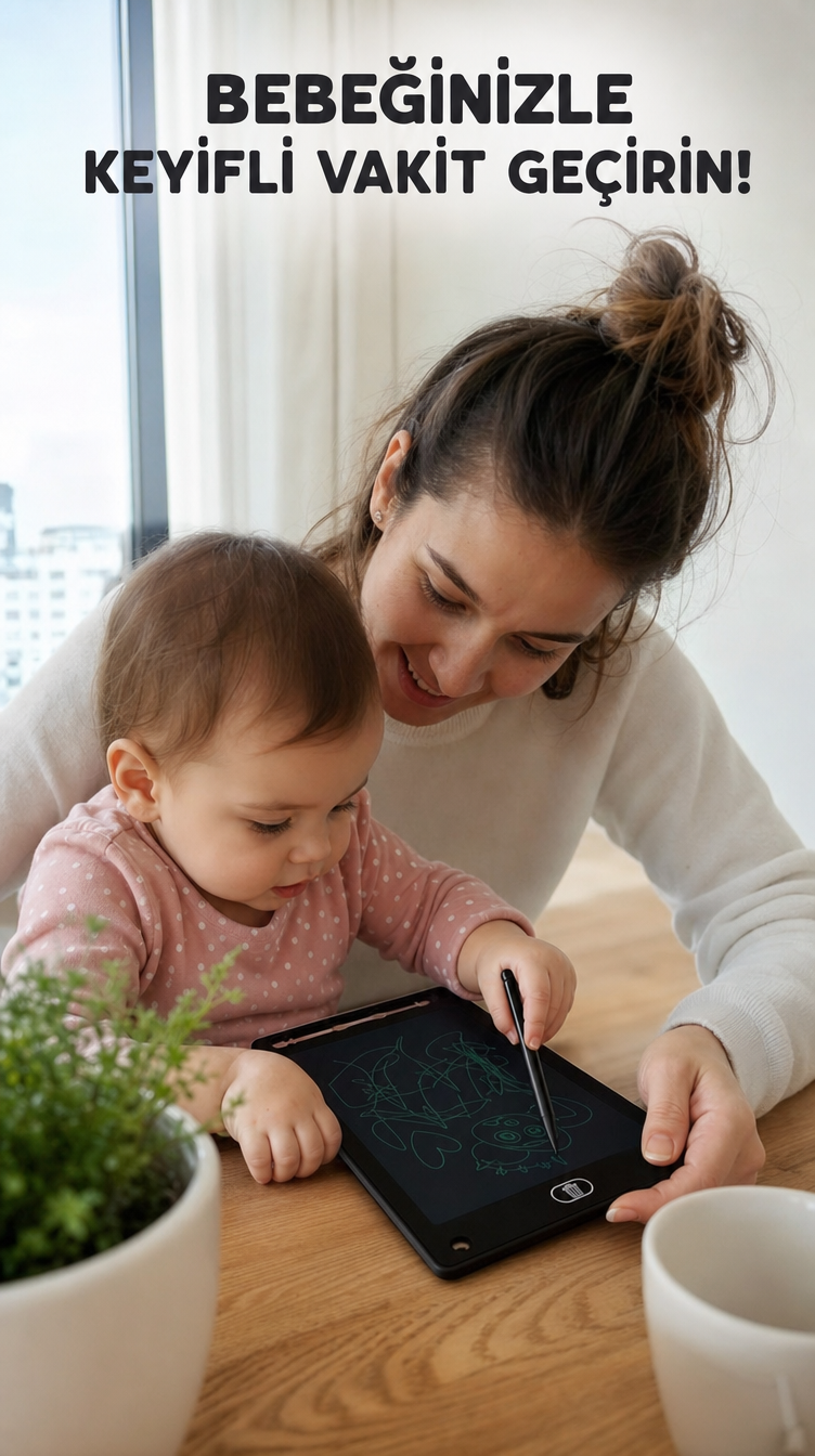 MiniBaby - Dijital Bebek/çocuk çizim tableti